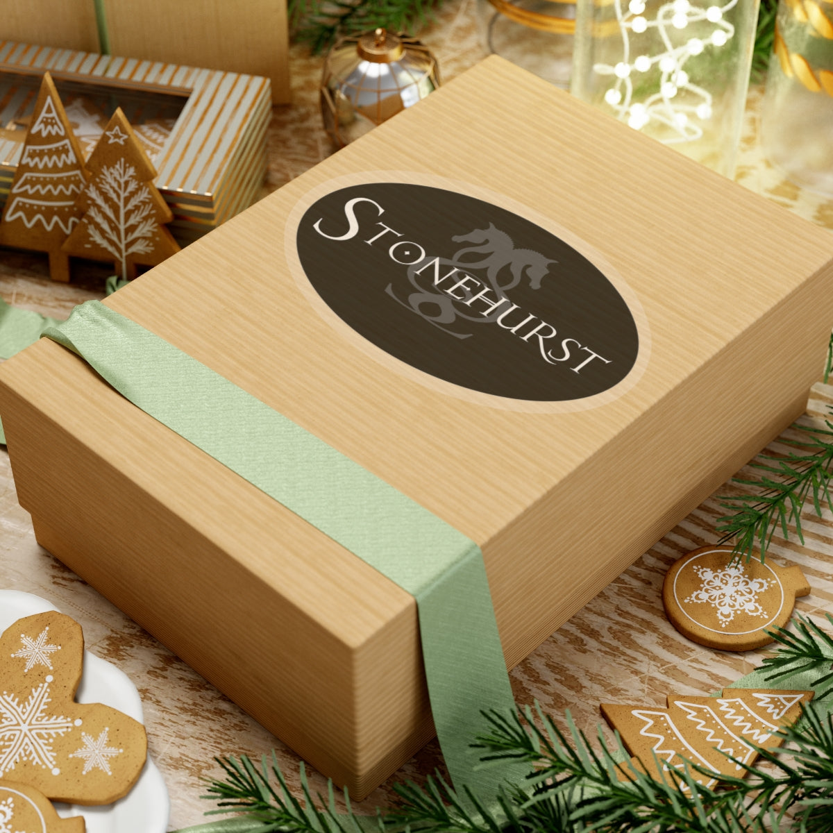 Stickers - 2 sizes, clear or white trim