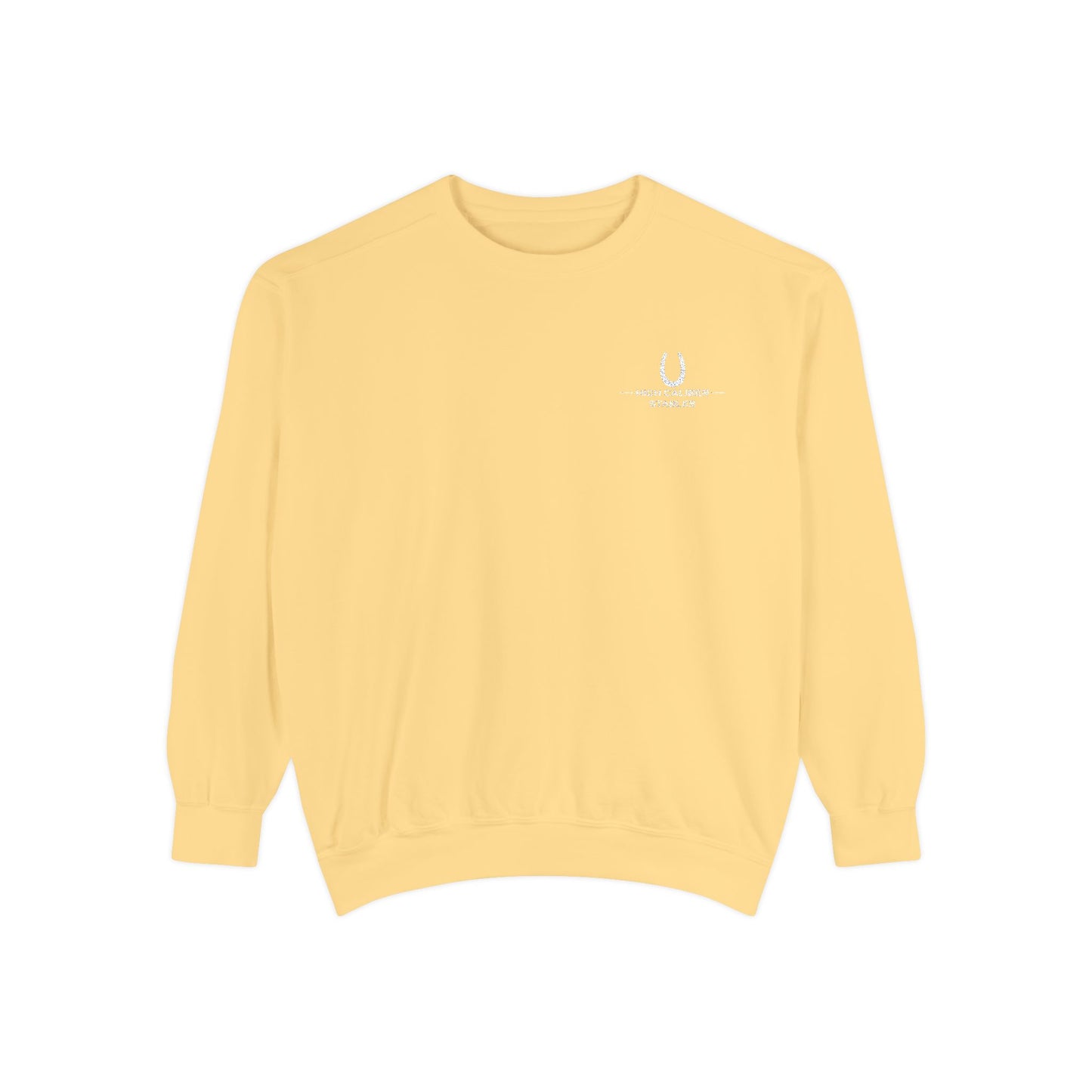 Comfort Colors Embroidered Sweatshirt