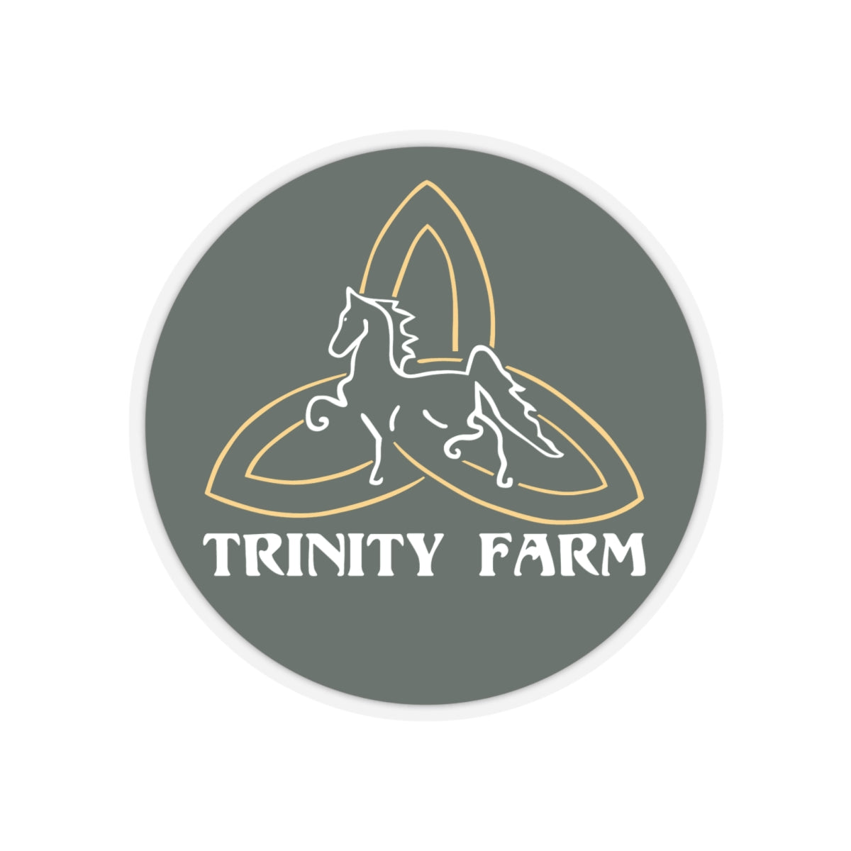 Stickers - 2 sizes, clear or white trim