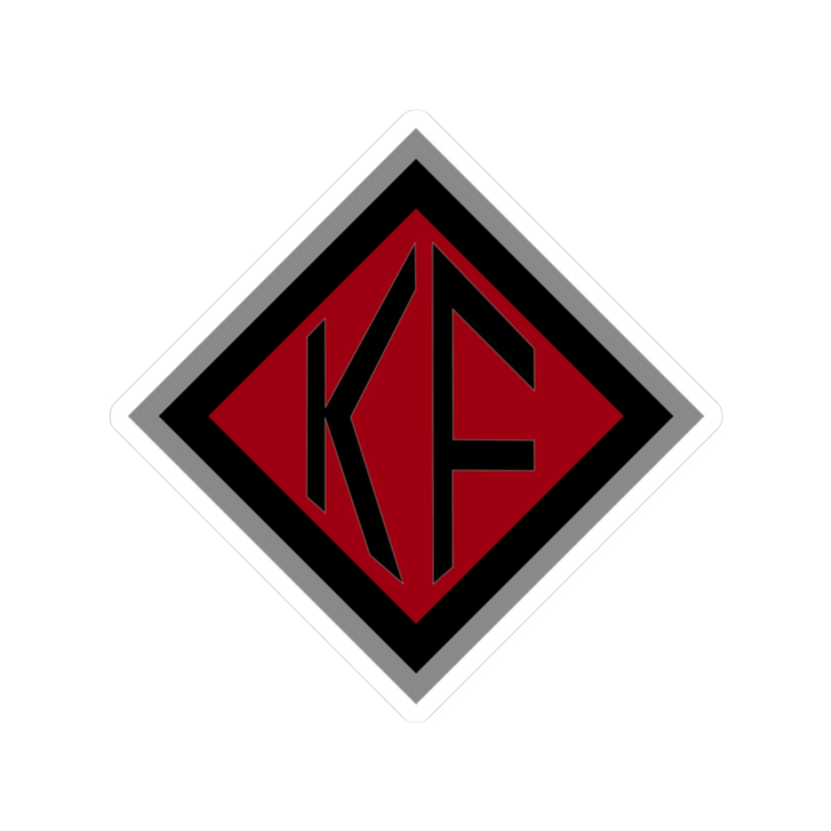 Stickers - 2 sizes, clear or white trim