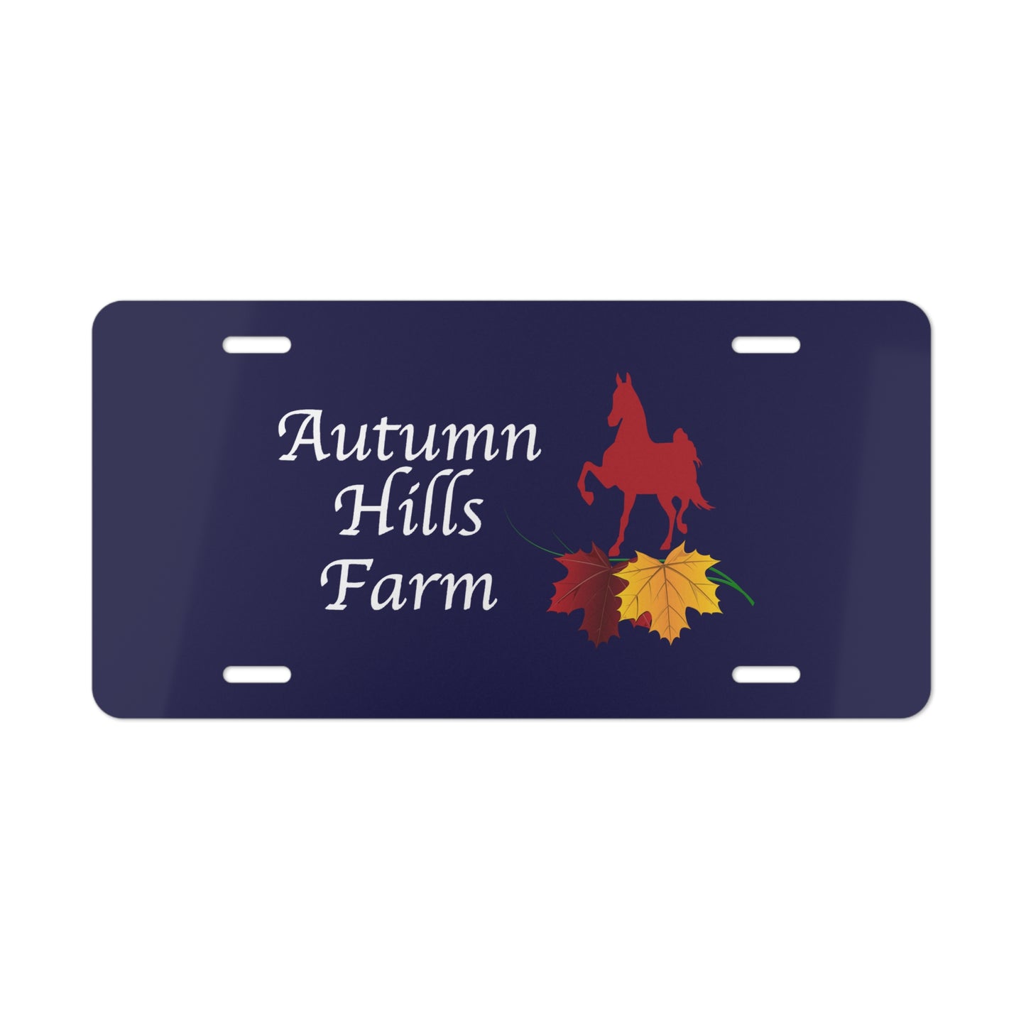 Vanity License Plate