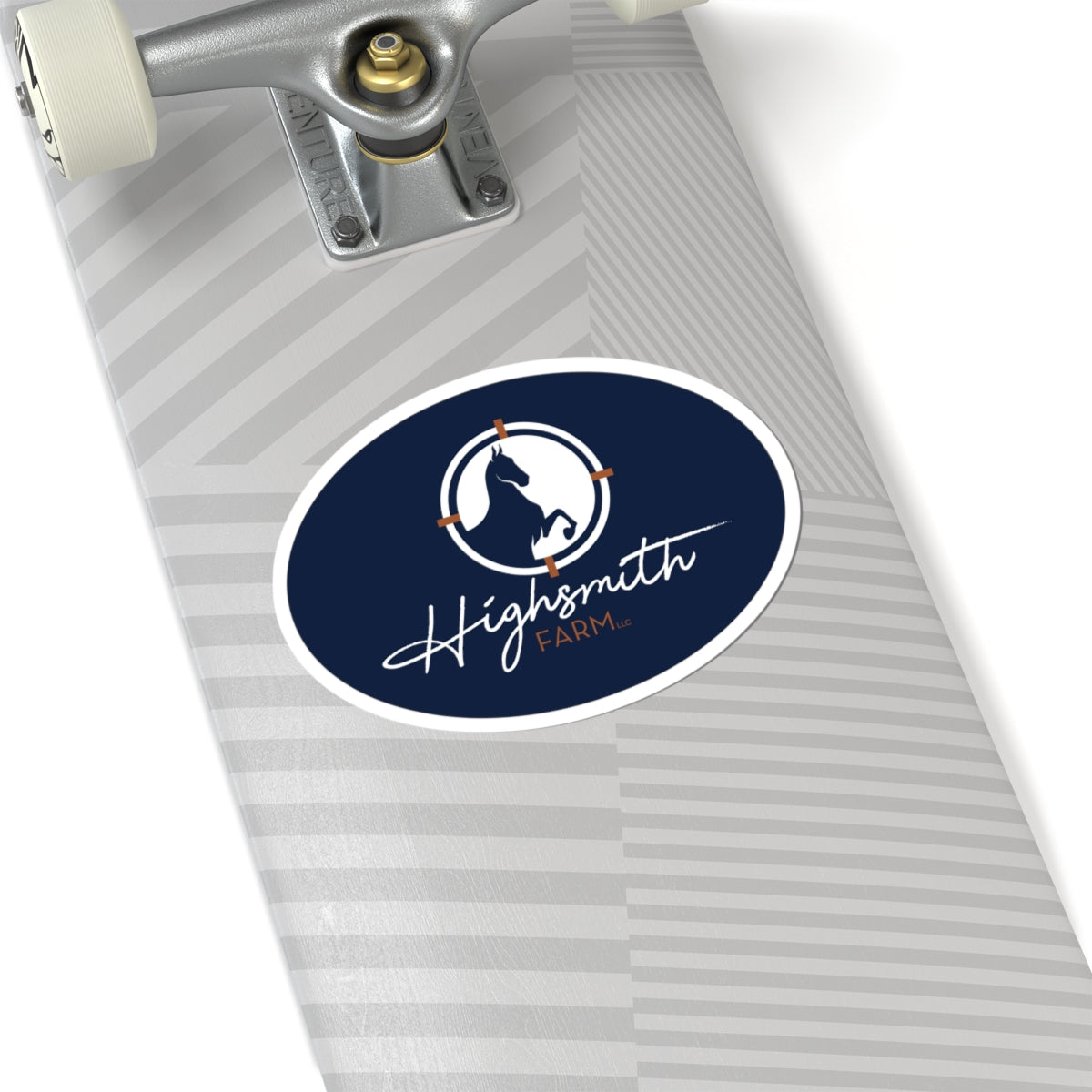 Stickers - 2 sizes, clear or white trim