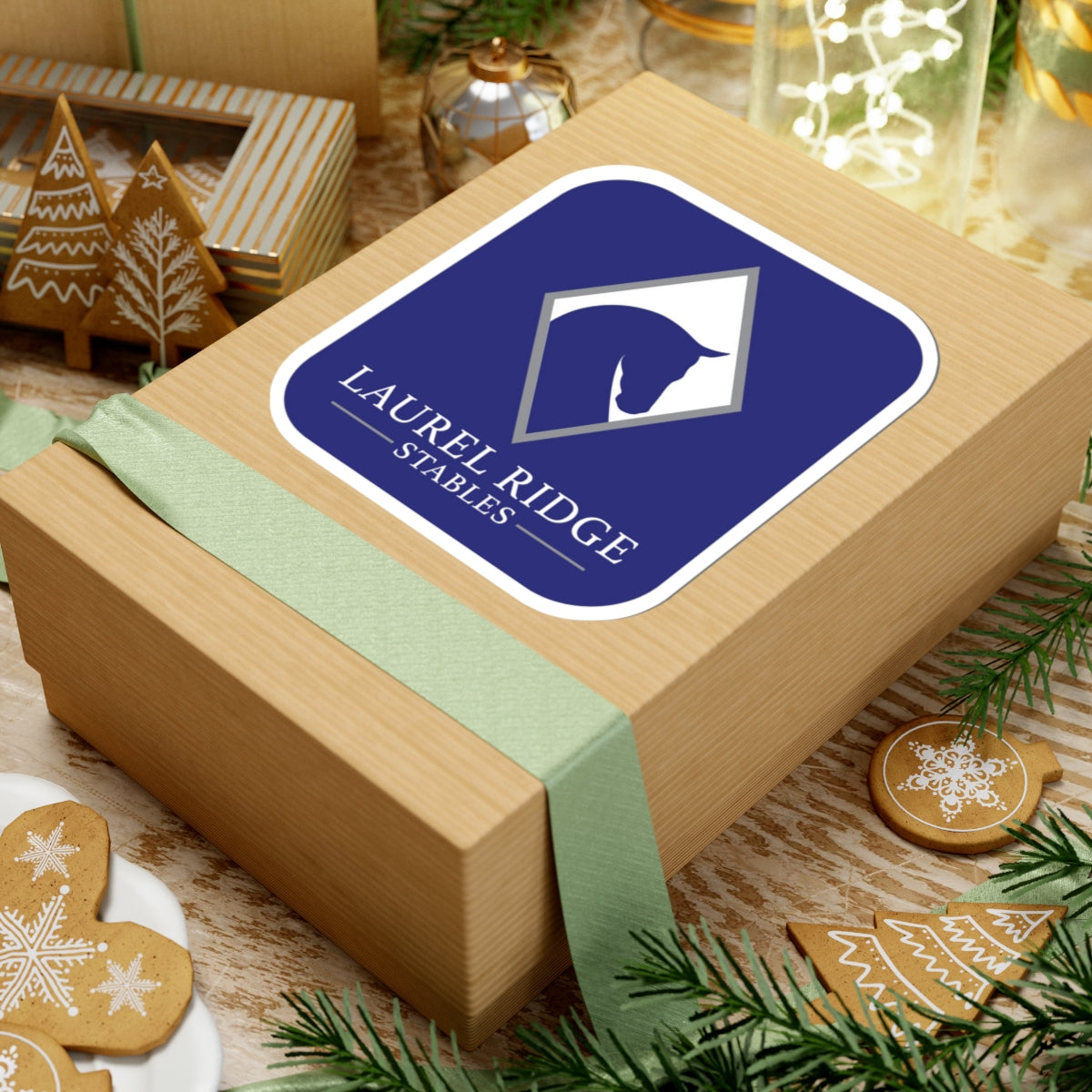 Stickers - 2 sizes, clear or white trim