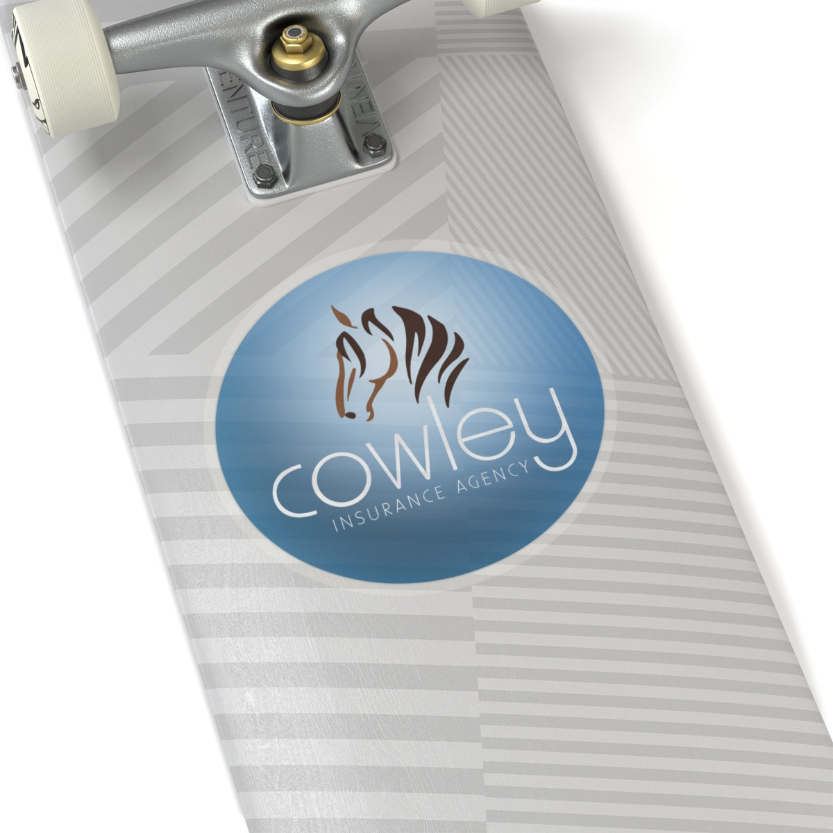 Stickers - 2 sizes, clear or white trim