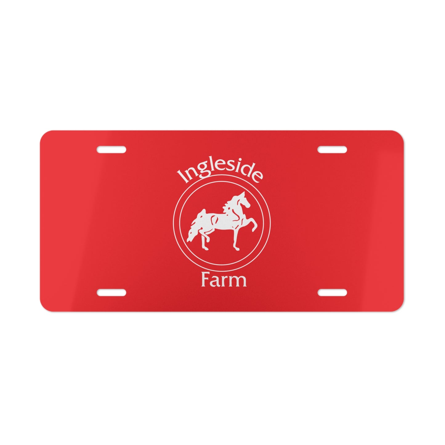 Vanity License Plate