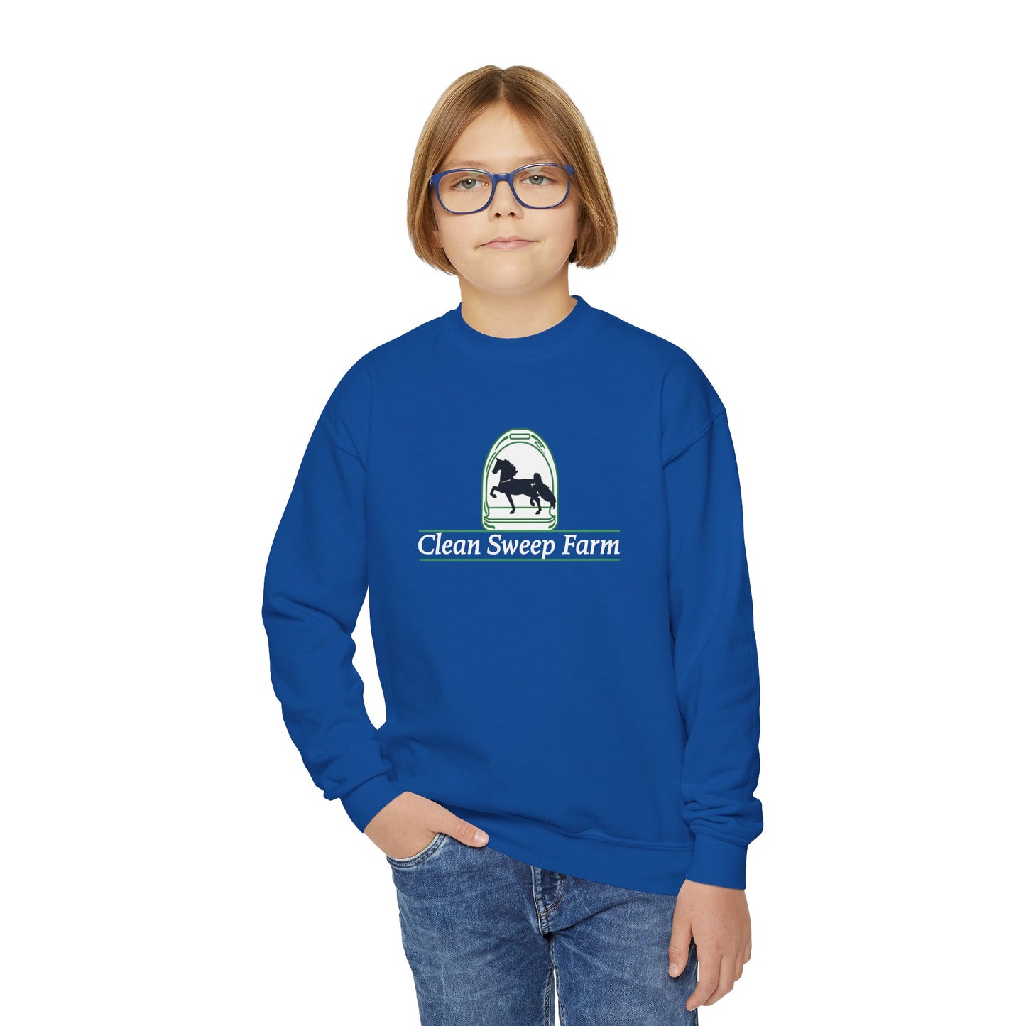 Classic Youth Crewneck Sweatshirt