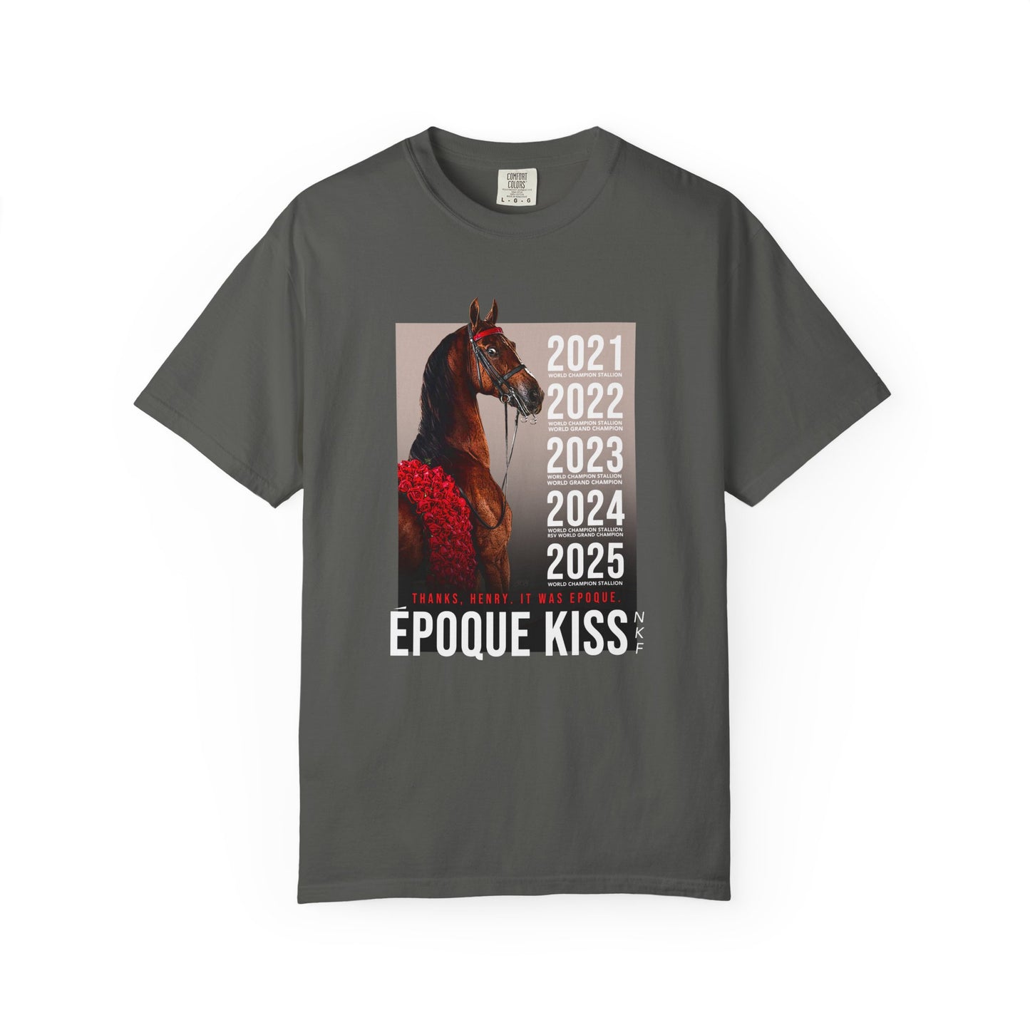 Époque Kiss - Front Design - Comfort Colors Tee
