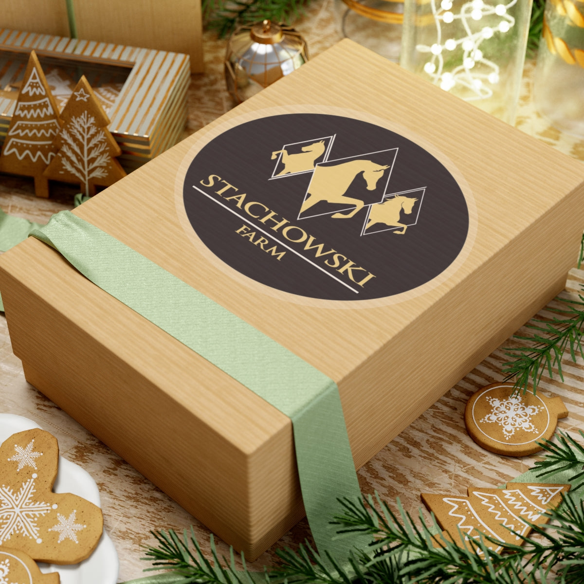 Stickers - 2 sizes, clear or white trim