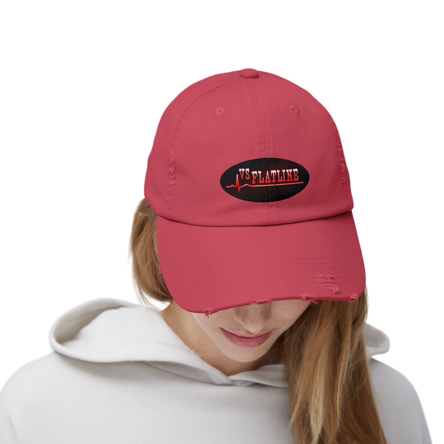 Distressed Cotton Cap