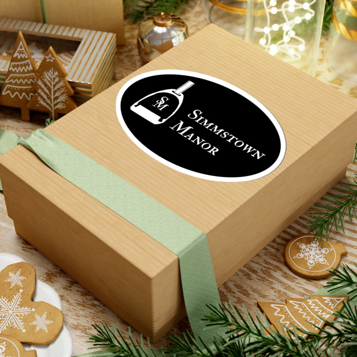 Stickers - 2 sizes, clear or white trim