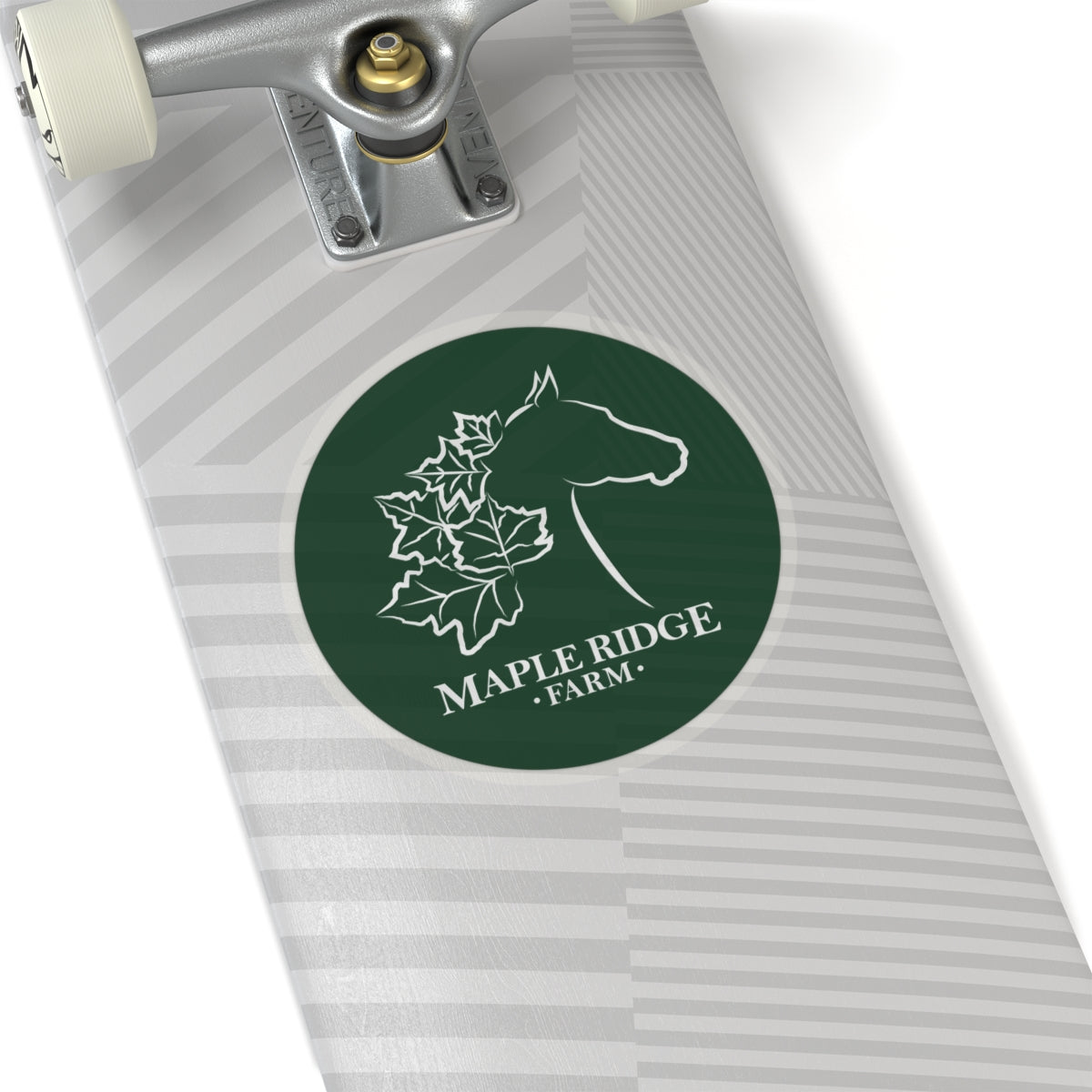 Stickers - 2 sizes, clear or white trim