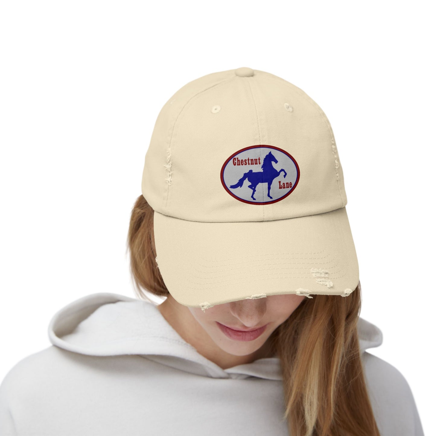 Distressed Cotton Cap