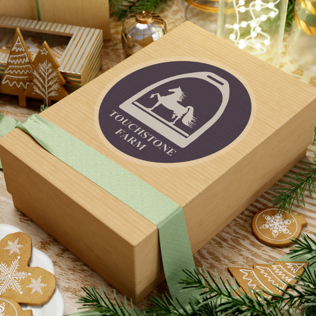 Stickers - 2 sizes, clear or white trim