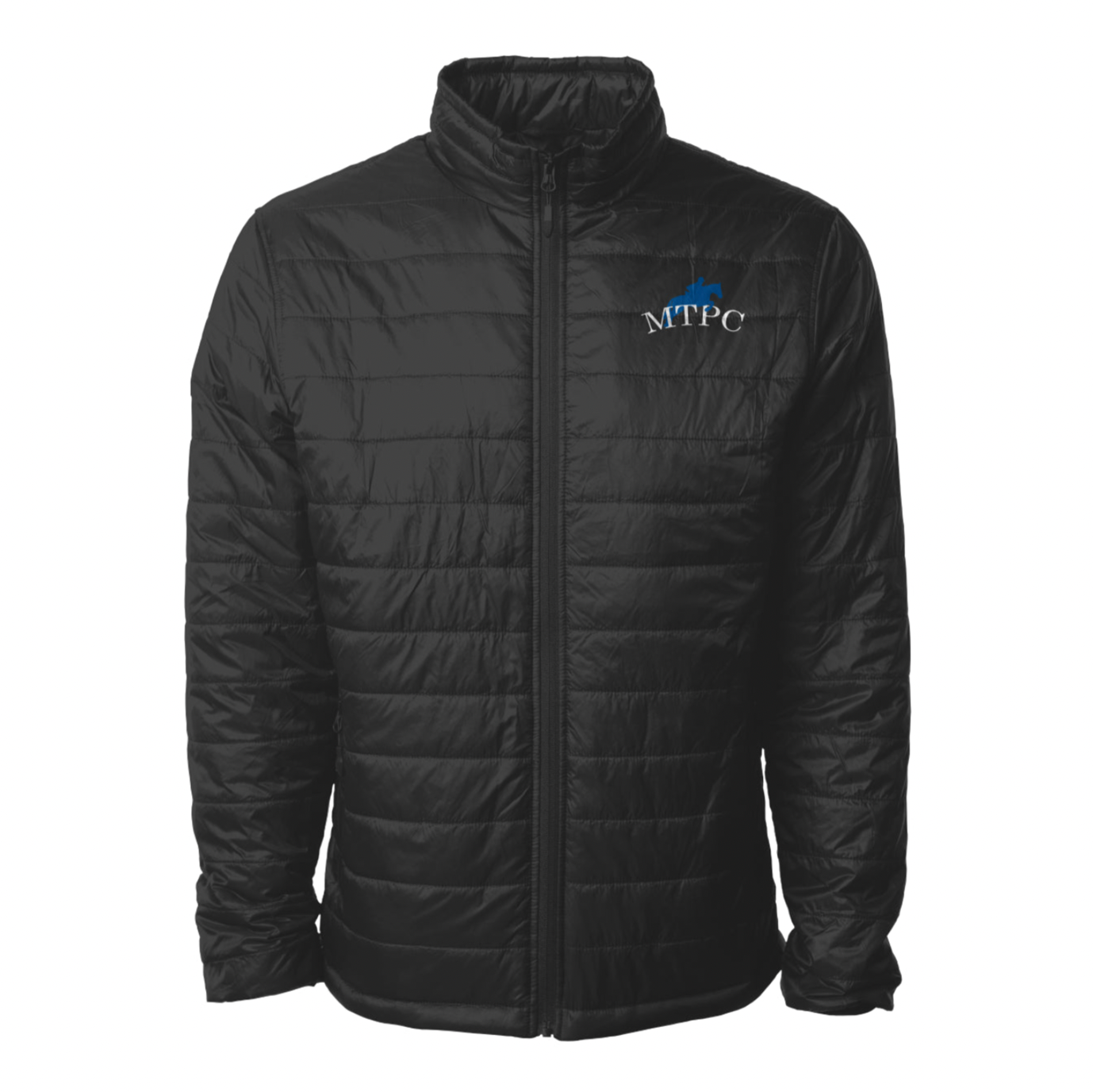 Embroidered Mens Puffer Jacket