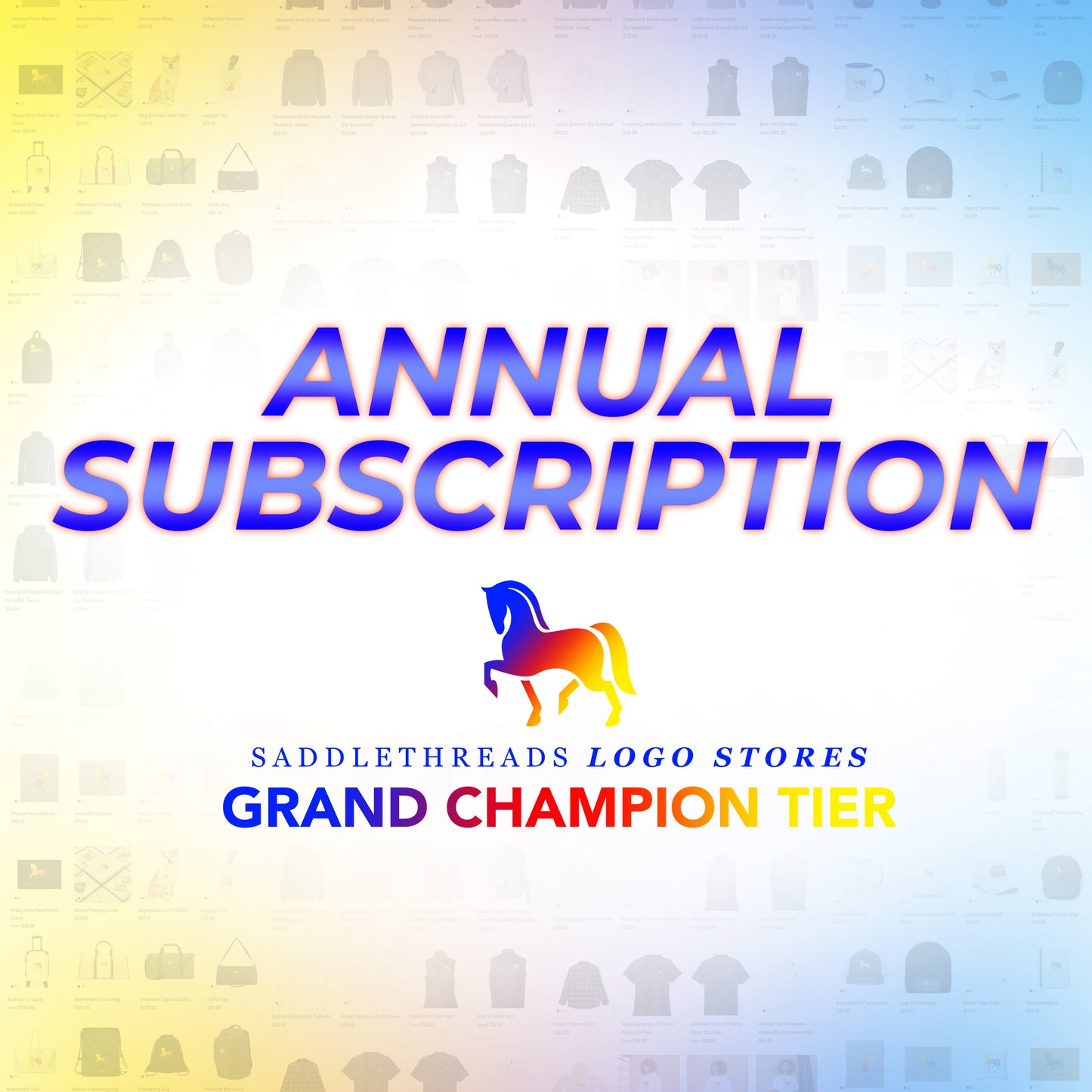 Grand Champion Stable Store - Annual Subscription