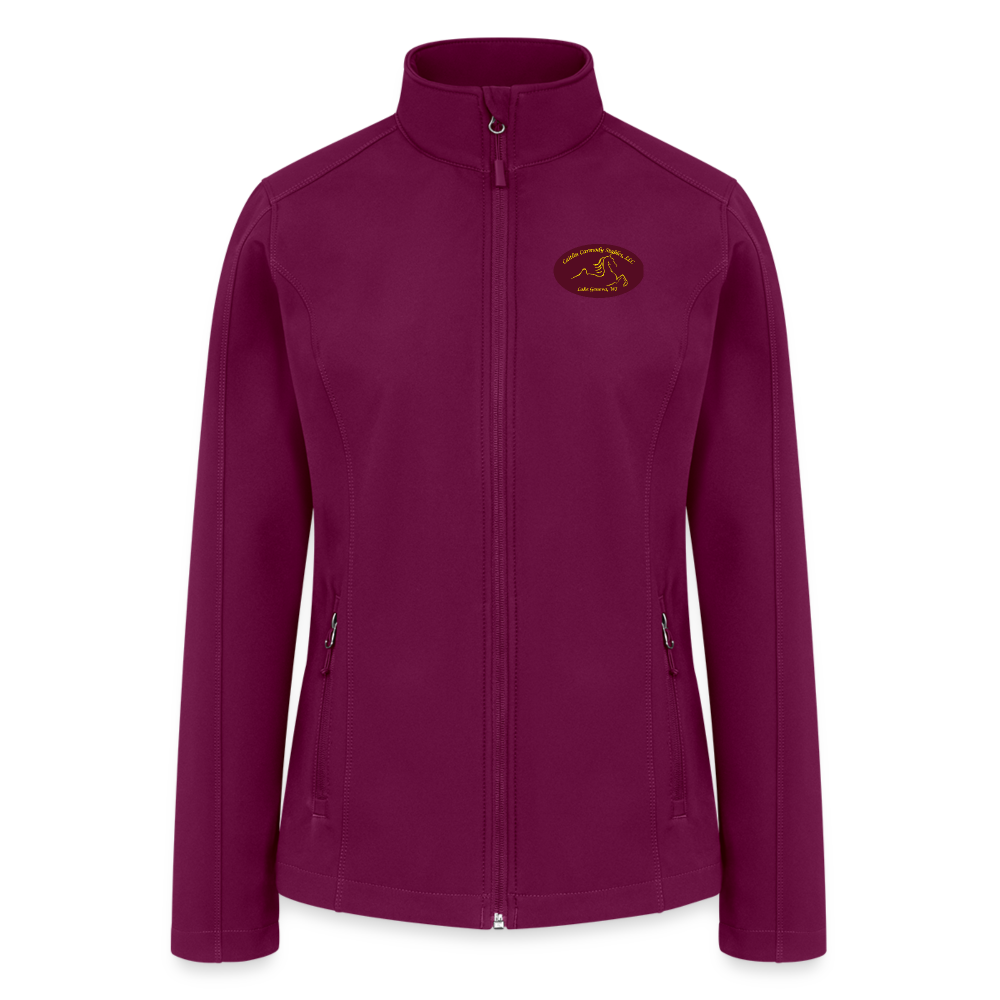 Caitlin Carmody Women’s Soft Shell Jacket - raspberry