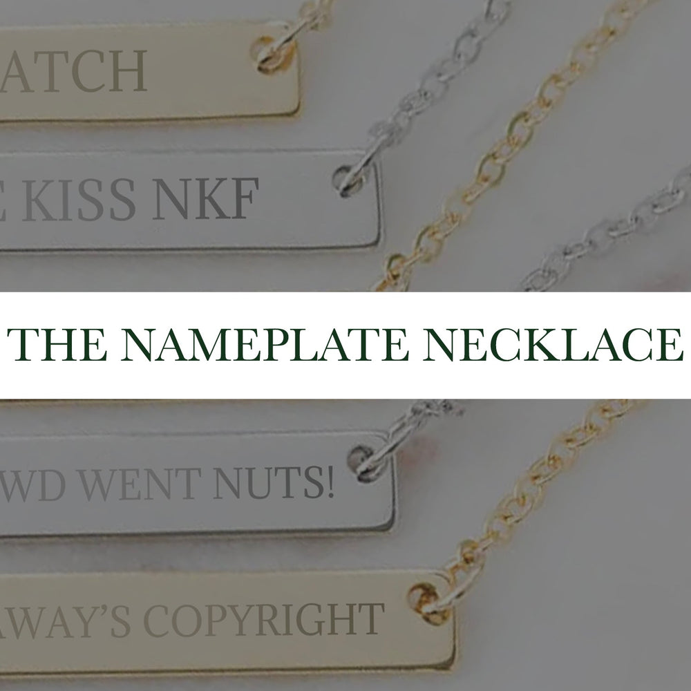 The Nameplate Necklace