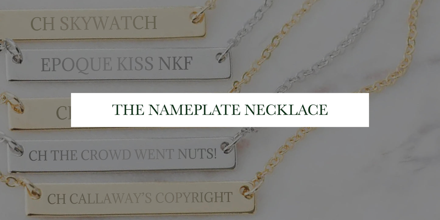 The Nameplate Necklace