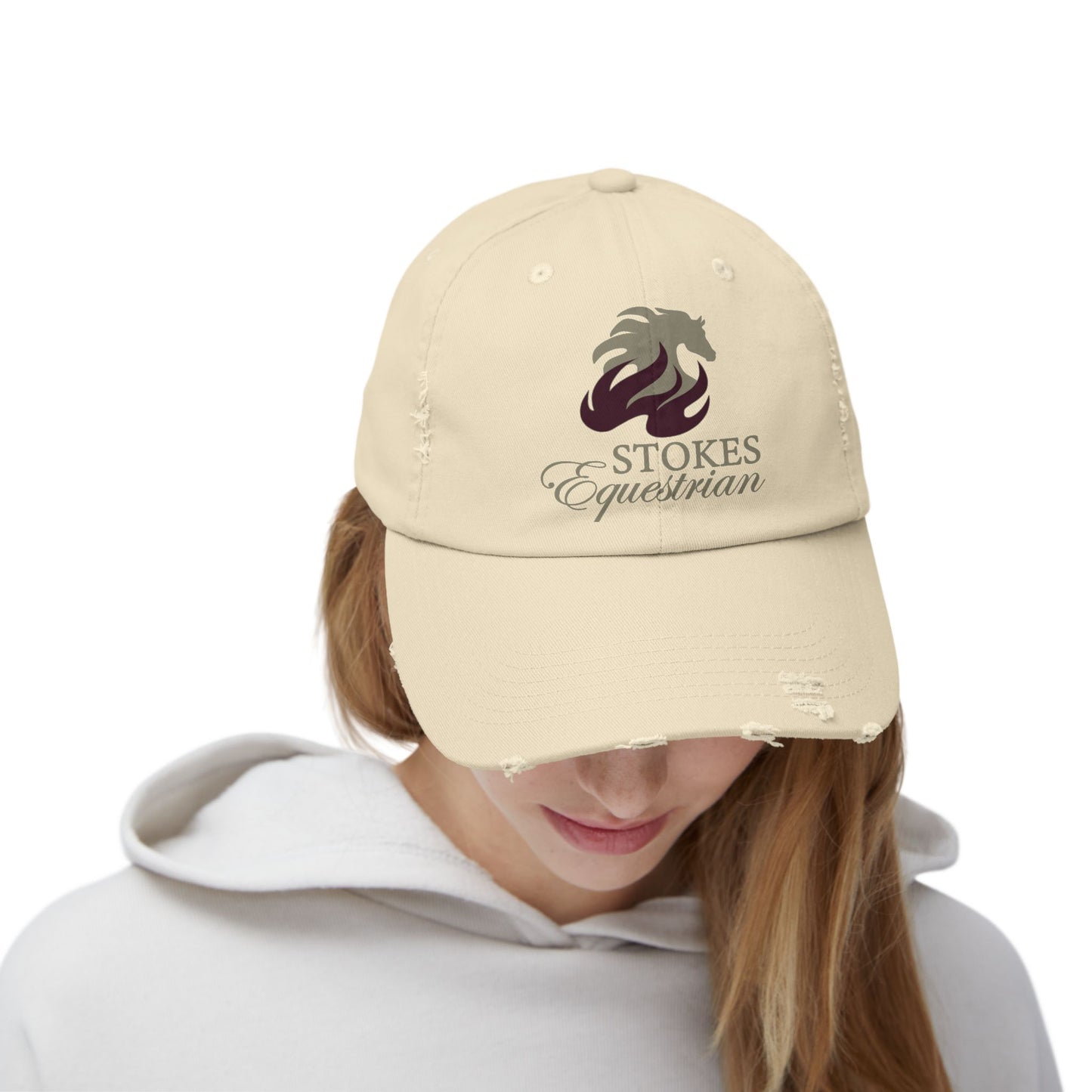 Distressed Cotton Cap