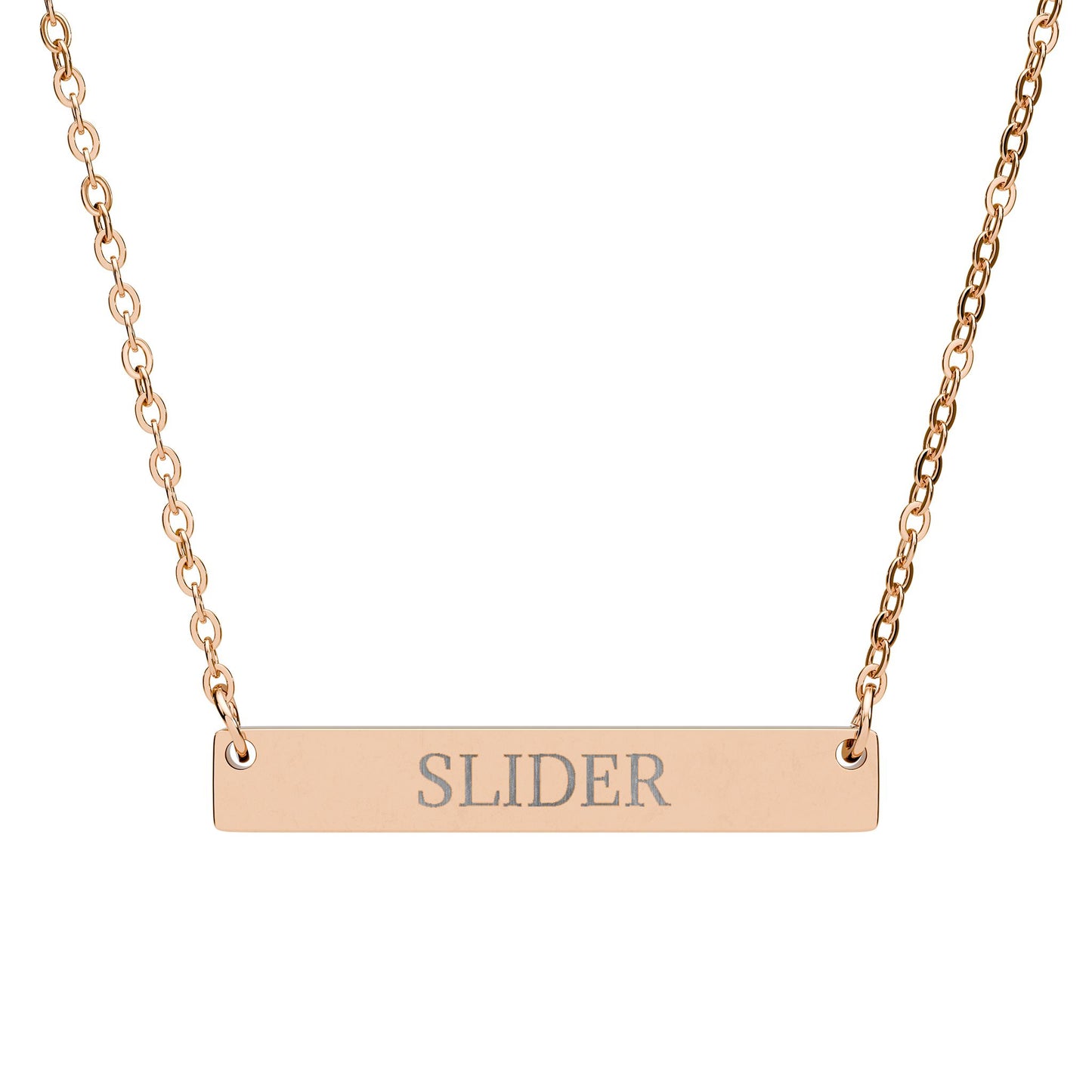 SLIDER - THE NAMEPLATE NECKLACE