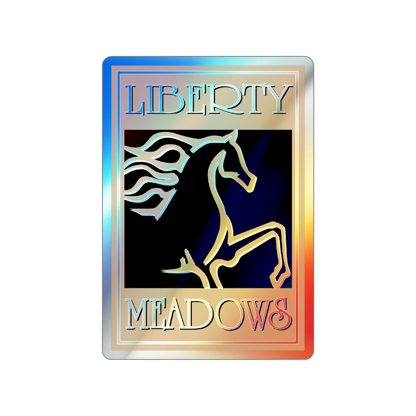 Holographic Sticker 4"