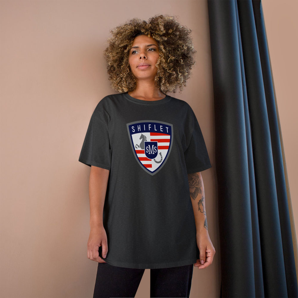 
                  
                    Champion® Tee
                  
                