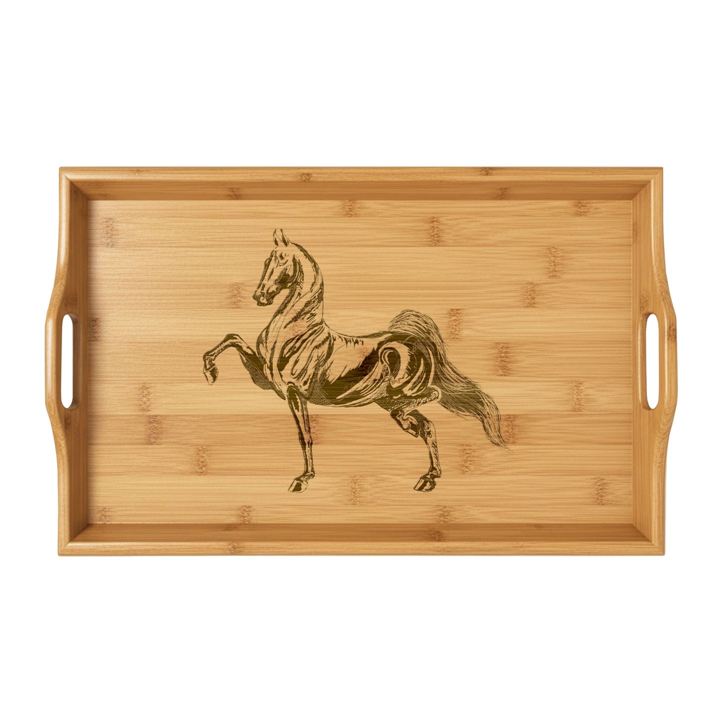 Engraved Bamboo Serving Board
