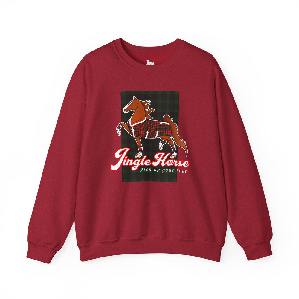 
                  
                    Saddlebred Jingle Horse Crewneck
                  
                