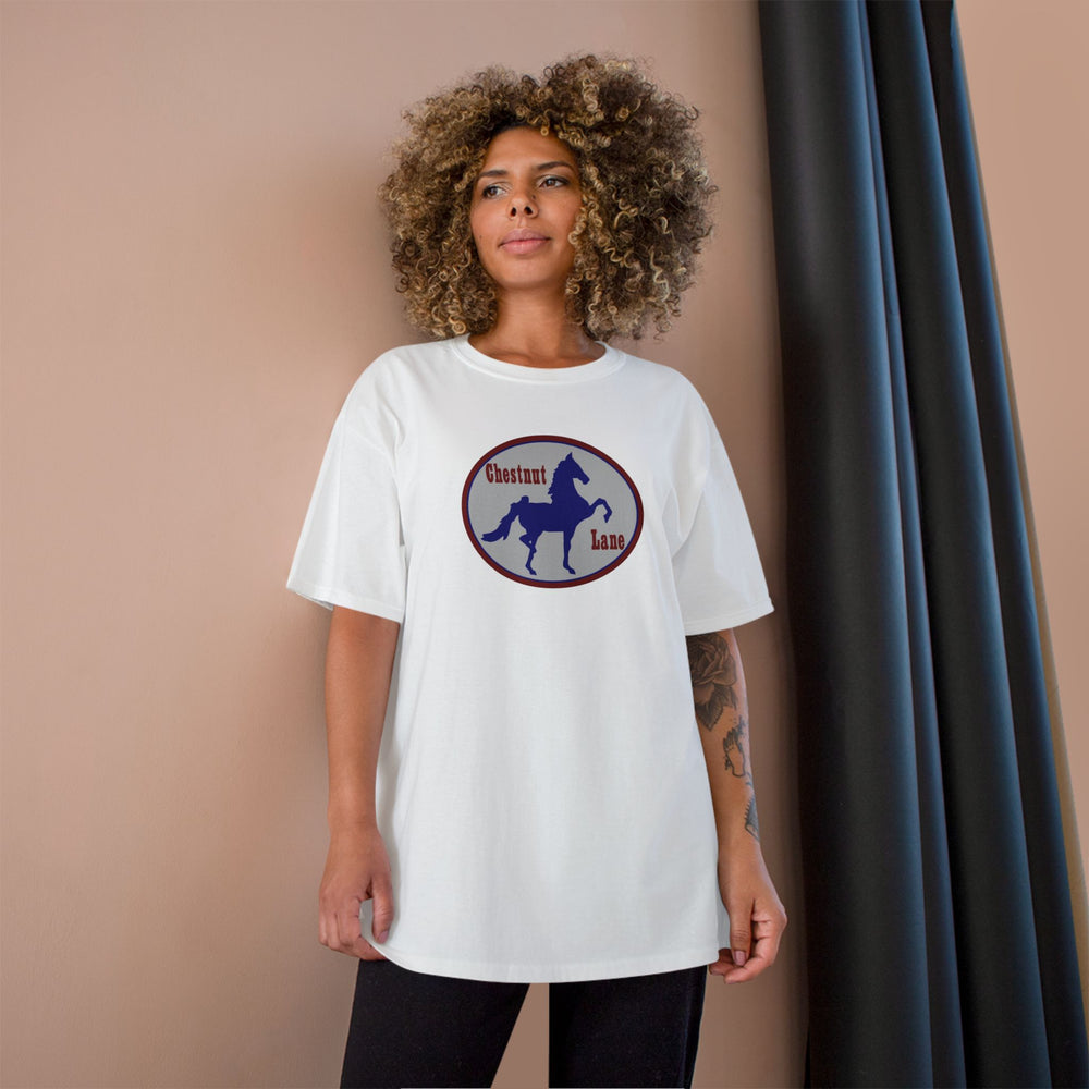 
                  
                    Champion® Tee
                  
                