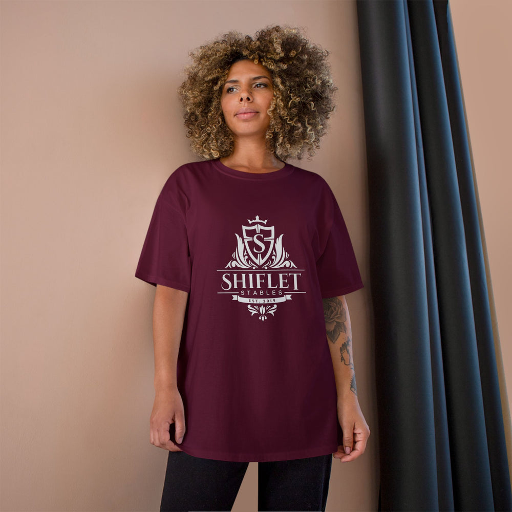 
                  
                    Champion® Tee
                  
                