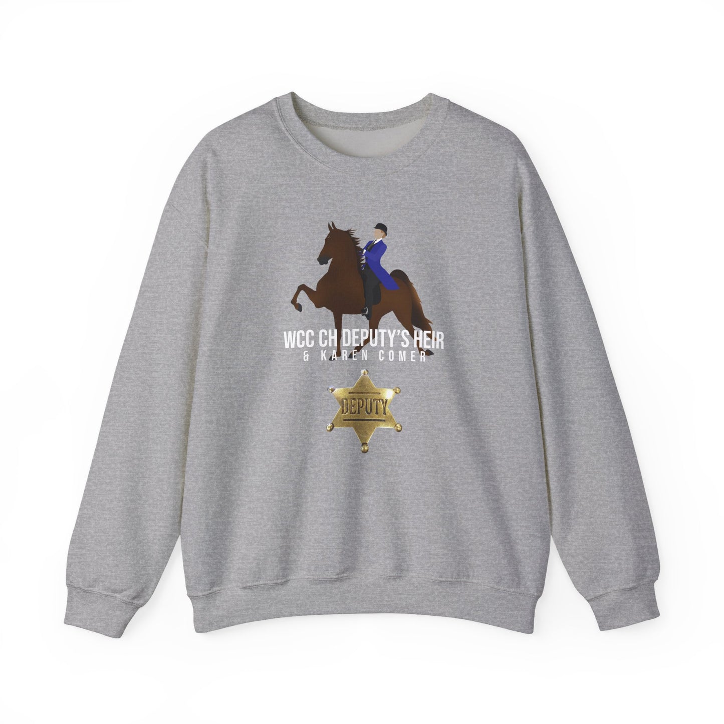 WCC CH Deputy's Heir Unisex Heavy Blend™ Crewneck Sweatshirt