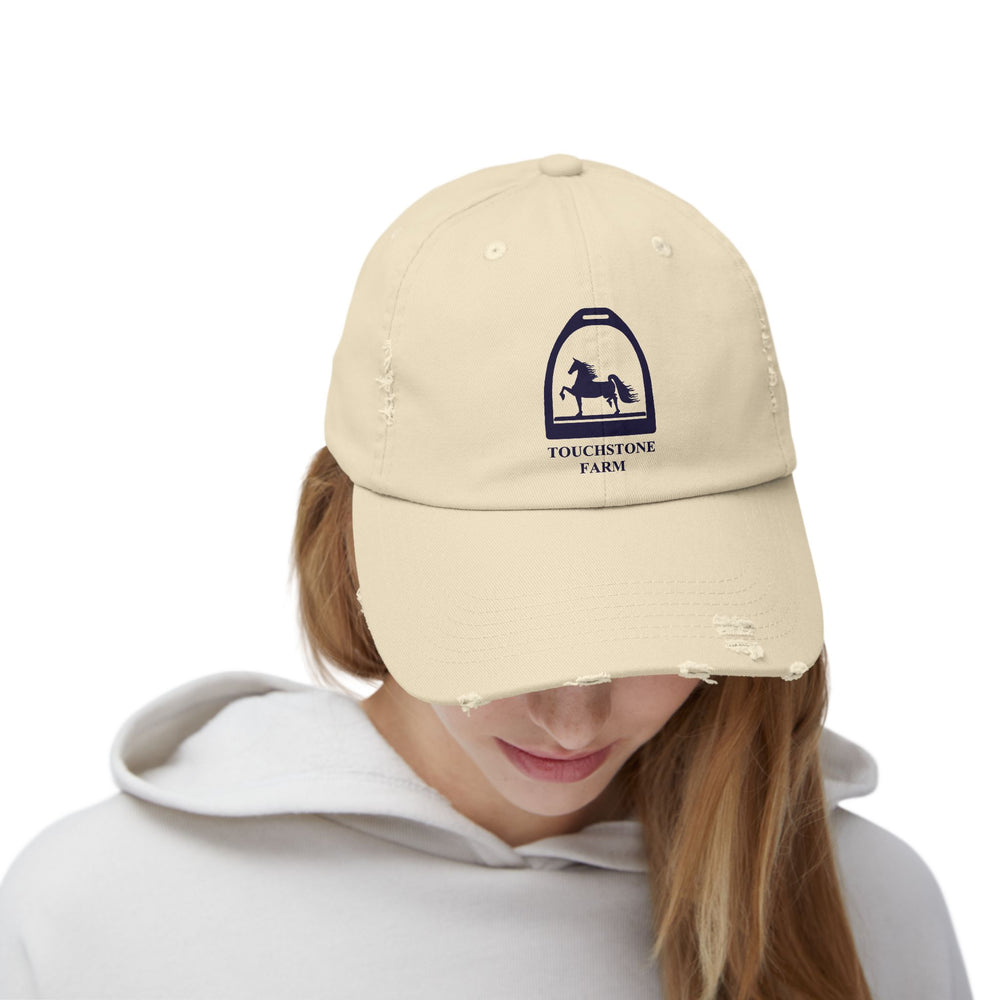 
                  
                    Distressed Cotton Cap
                  
                