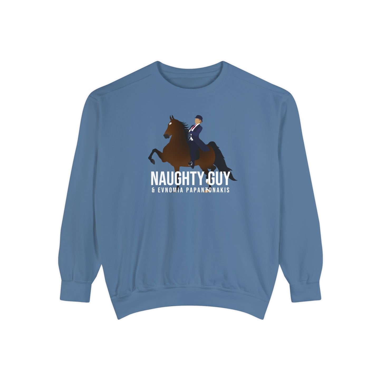 Naughty Guy Comfort Colors® Crewneck Sweatshirt