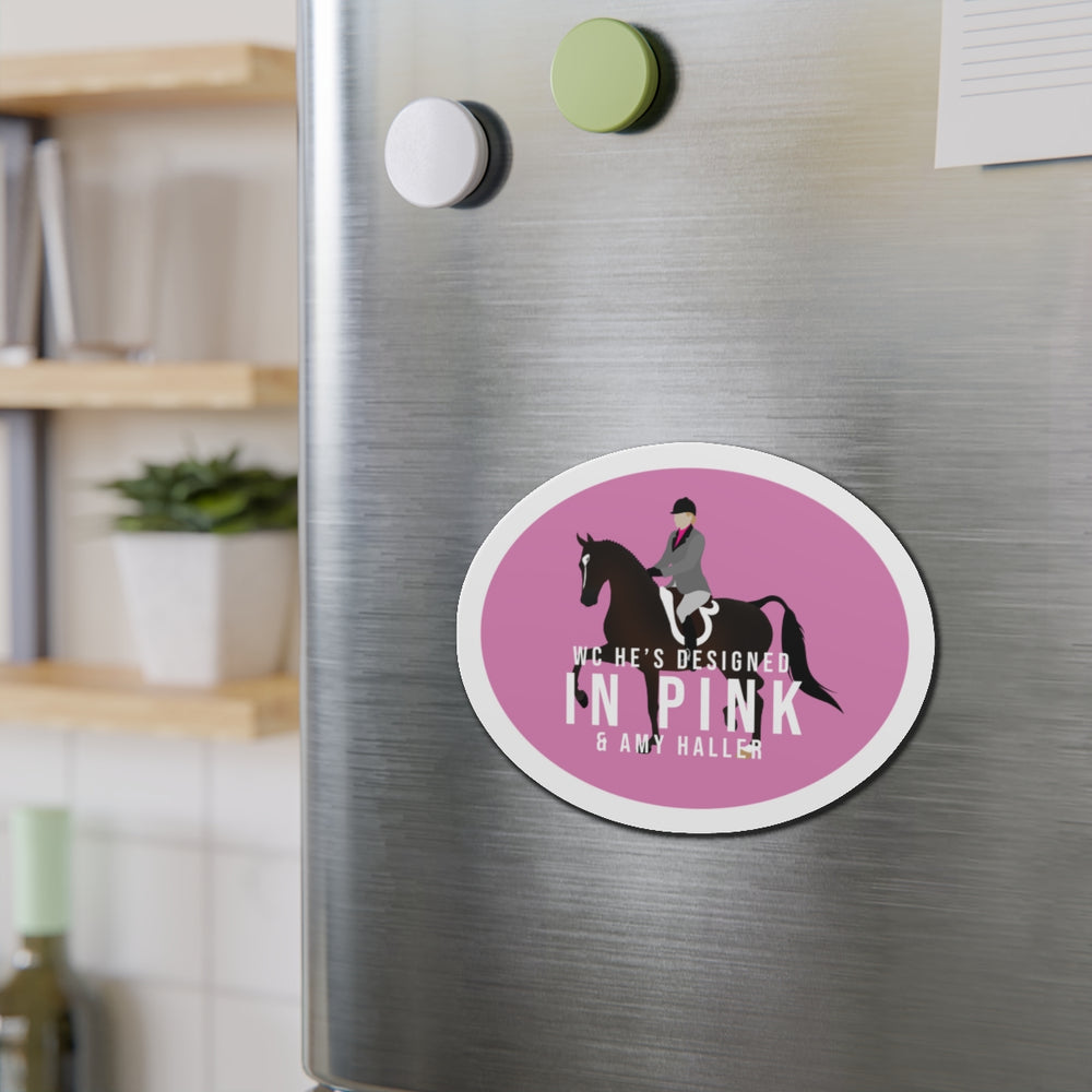 
                  
                    WC He's Designed In Pink Premium Magnet
                  
                