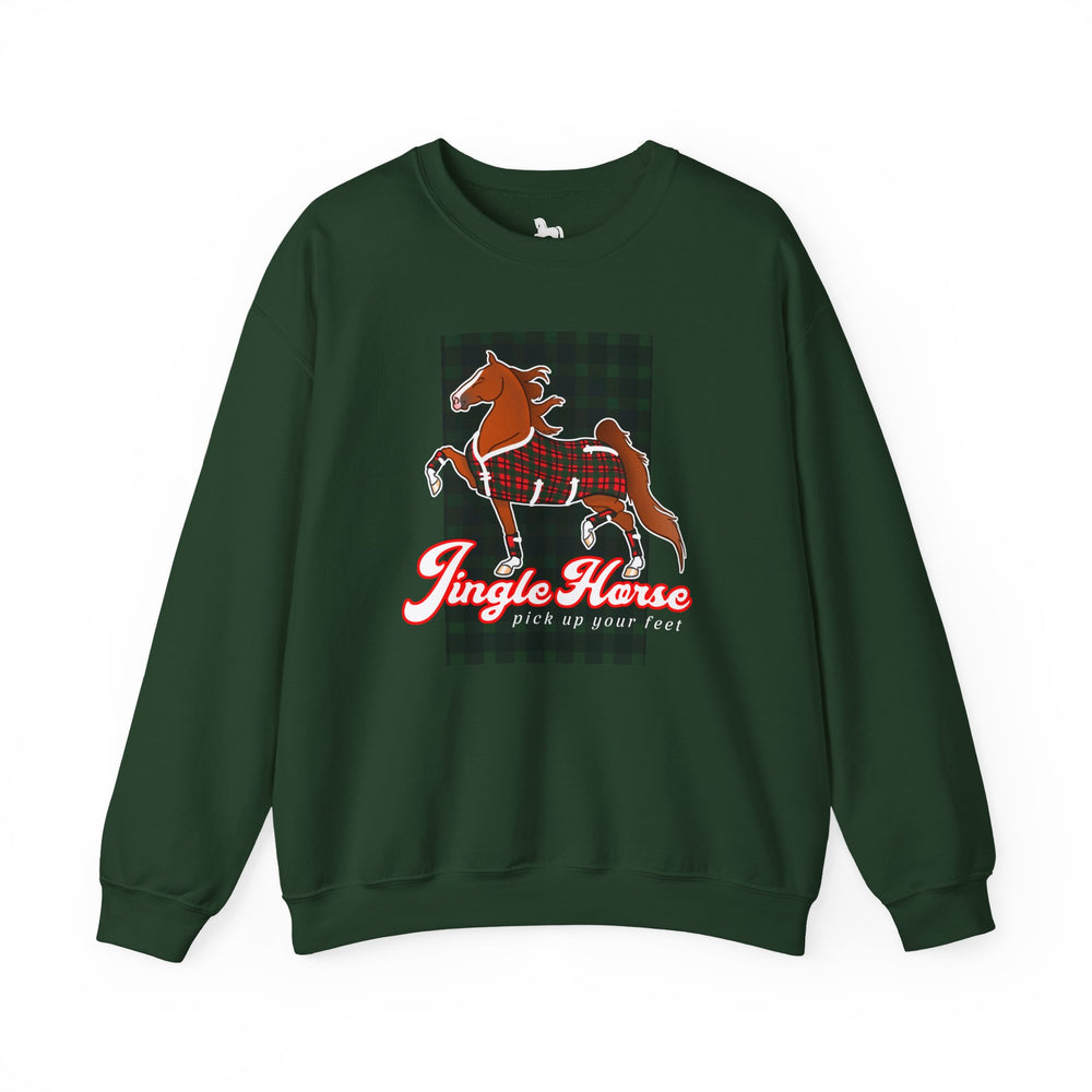 Saddlebred Jingle Horse Crewneck
