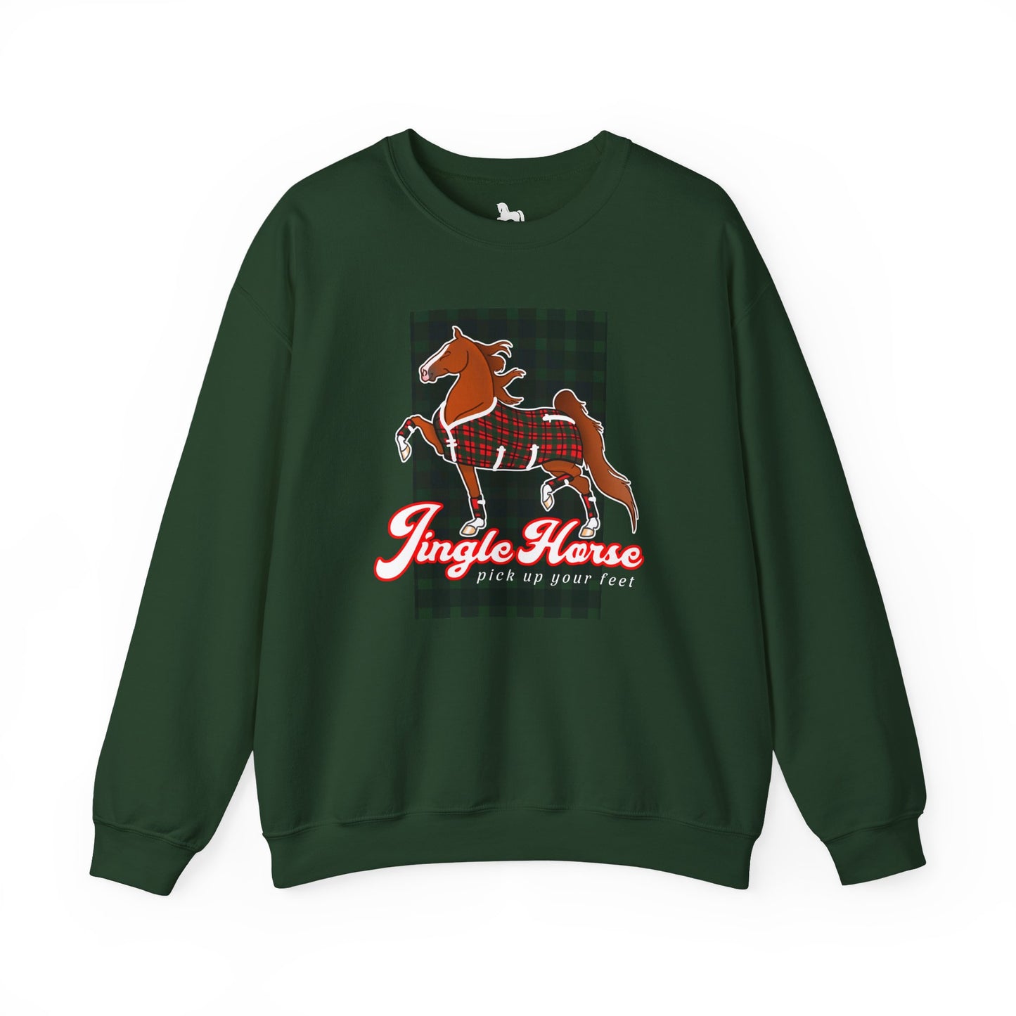 Saddlebred Jingle Horse Crewneck