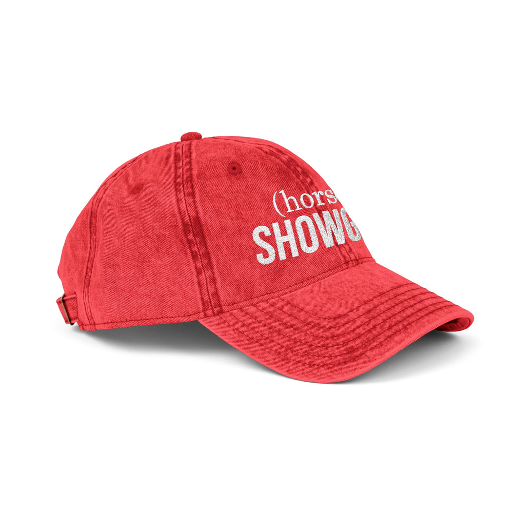 
                  
                    Vintage Embroidered Hat - (horse) SHOWGIRL
                  
                