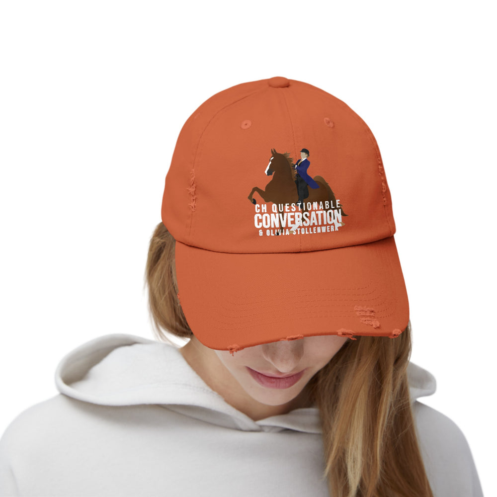 
                  
                    CH Questionable Conversation Distressed Hat
                  
                