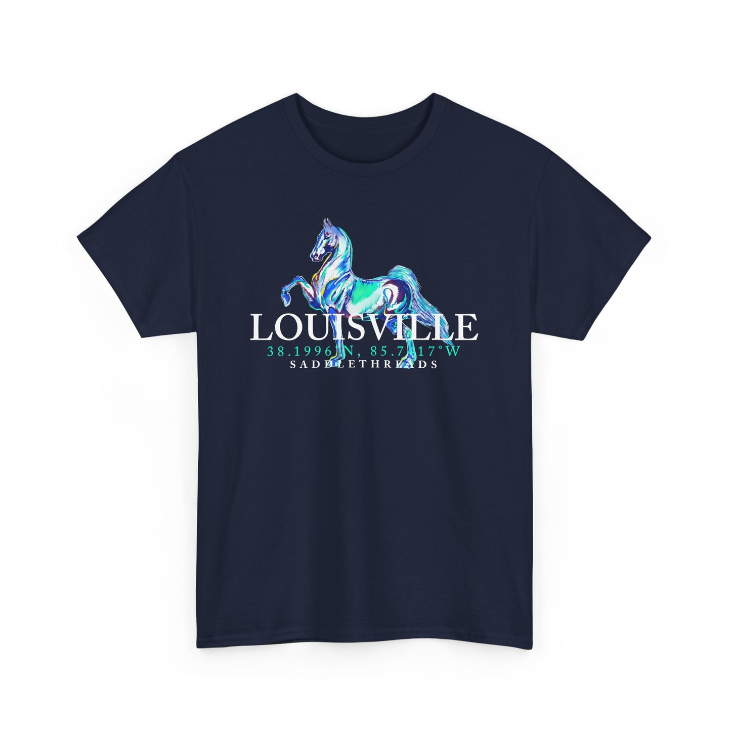 "3" Louisville Coordinates Tee