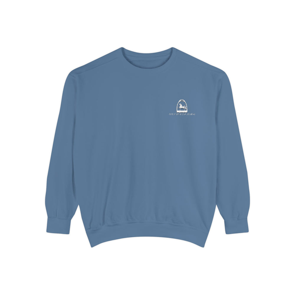Comfort Colors Embroidered Sweatshirt