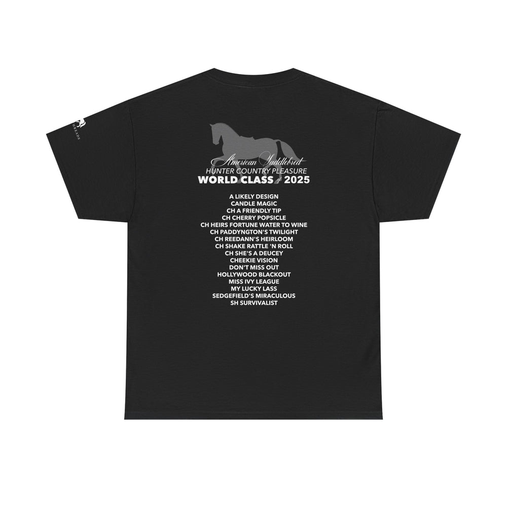 
                  
                    Hunter Country Pleasure - World Class of 2025 Tee
                  
                