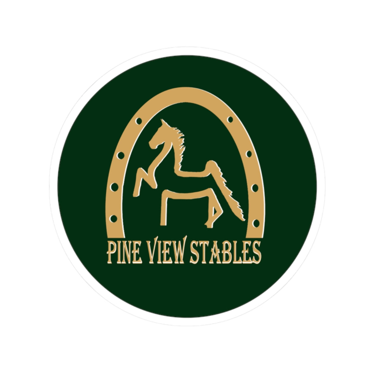 Stickers - 2 sizes, clear or white trim
