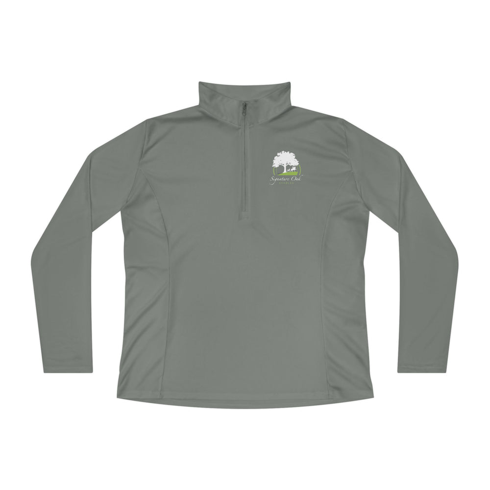 
                  
                    Ladies Quarter-Zip Pullover
                  
                