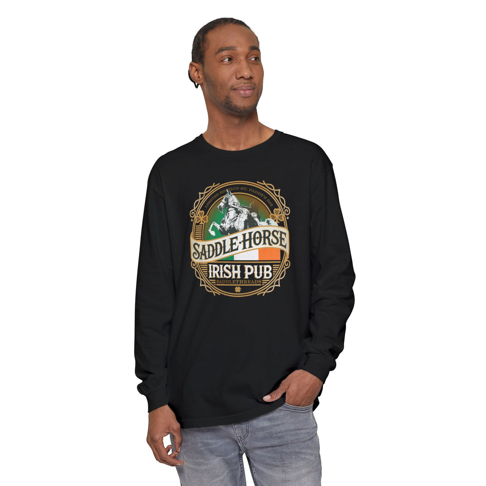 
                  
                    The Saddle Horse Pub - Limited Edition St. Paddy's Longsleeve Tee
                  
                