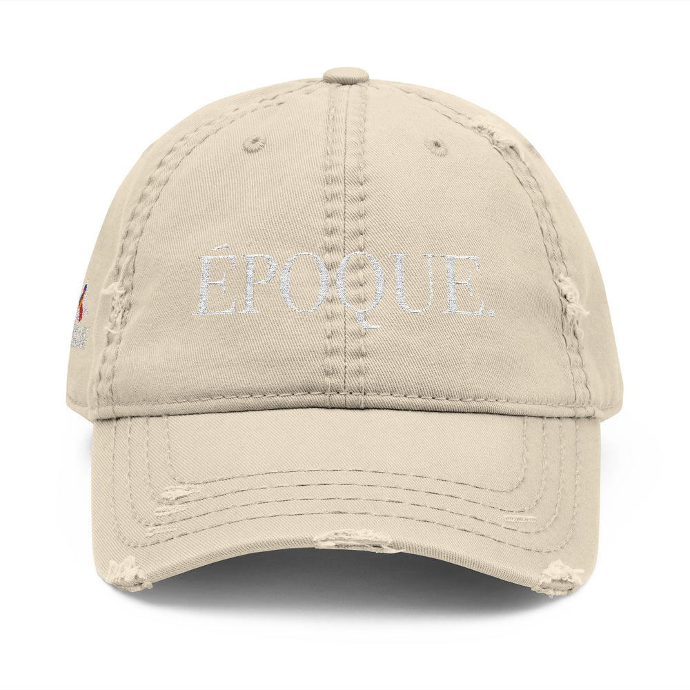 
                  
                    Époque. - Embroidered Distressed Hat
                  
                