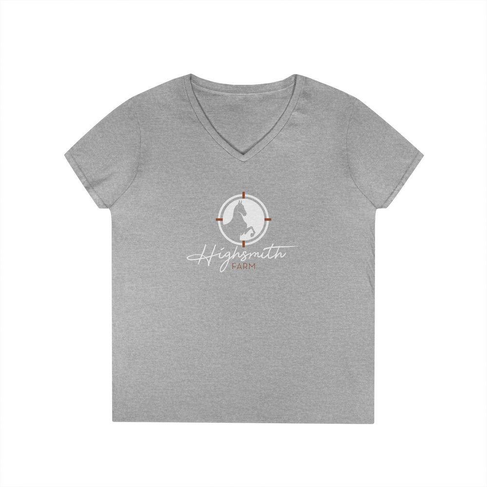 
                  
                    Ladies V-Neck Tee
                  
                