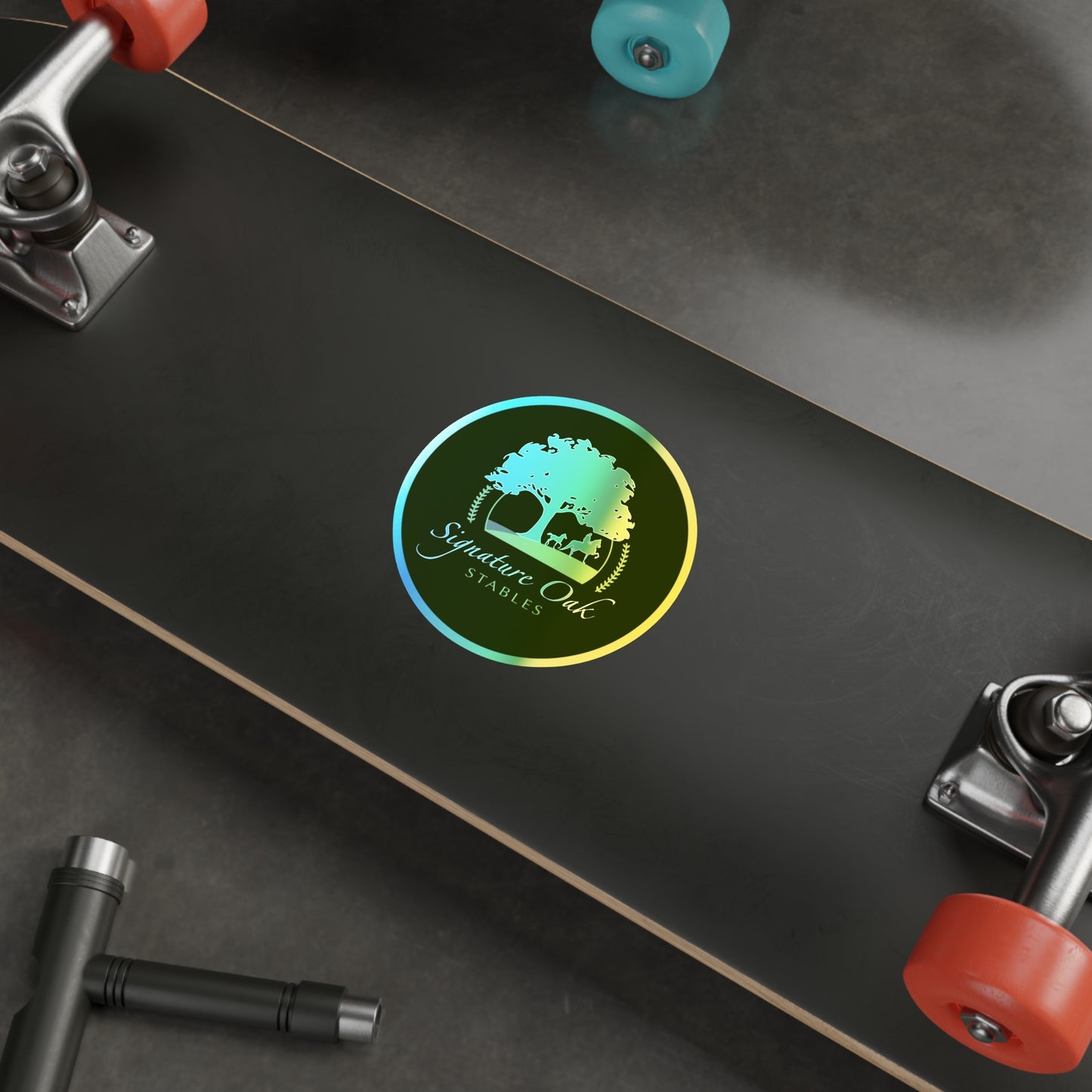 Holographic Sticker 4"