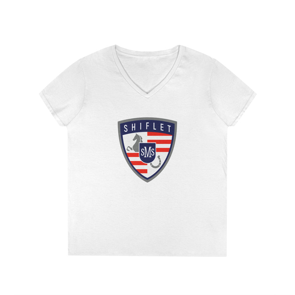 
                  
                    Ladies V-Neck Tee
                  
                