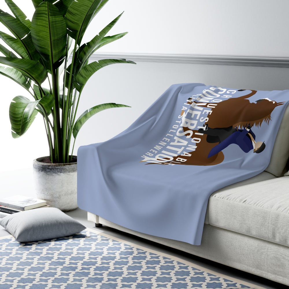 
                  
                    CH Questionable Conversation Sherpa Fleece Blanket
                  
                