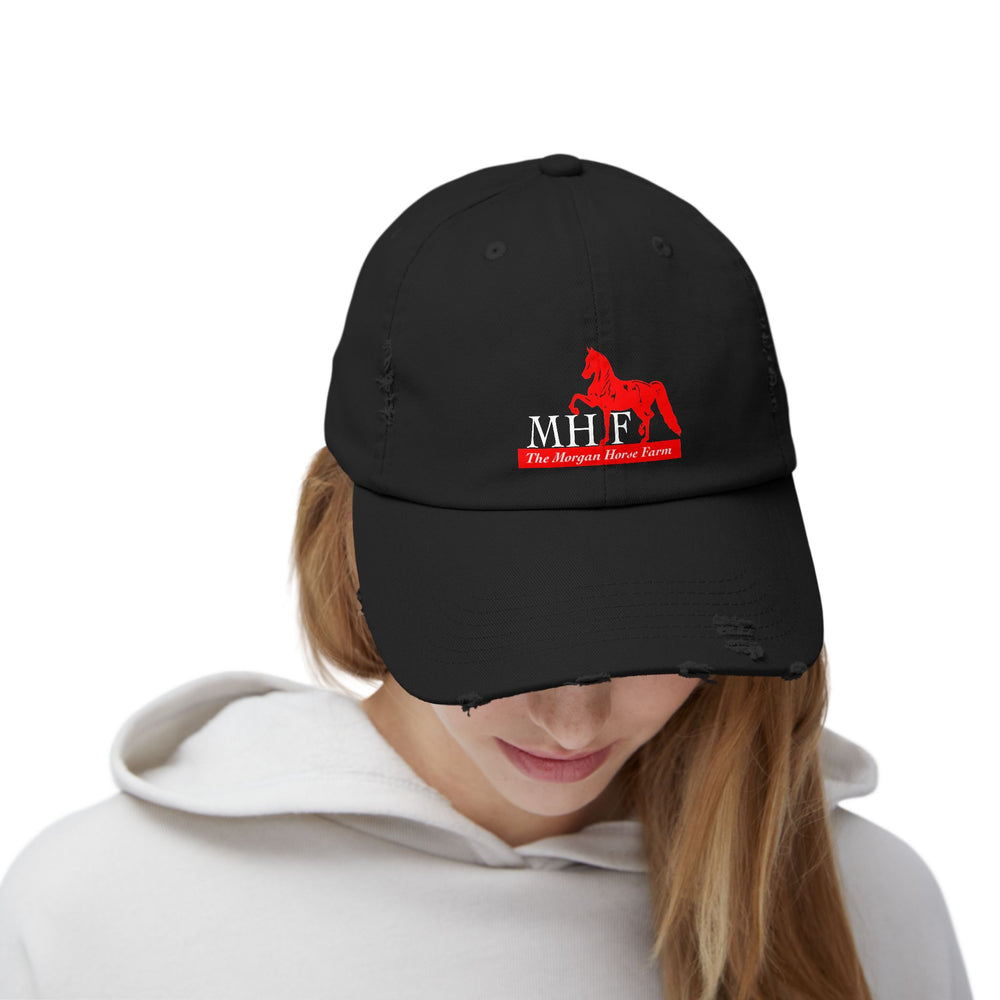 
                  
                    Distressed Cotton Cap
                  
                